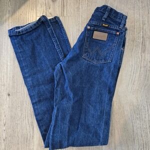 Wrangler 13MWZPW Jeans Mens Cowboy Cut Straight Size‎ 29x38 Tall Cotton Denim